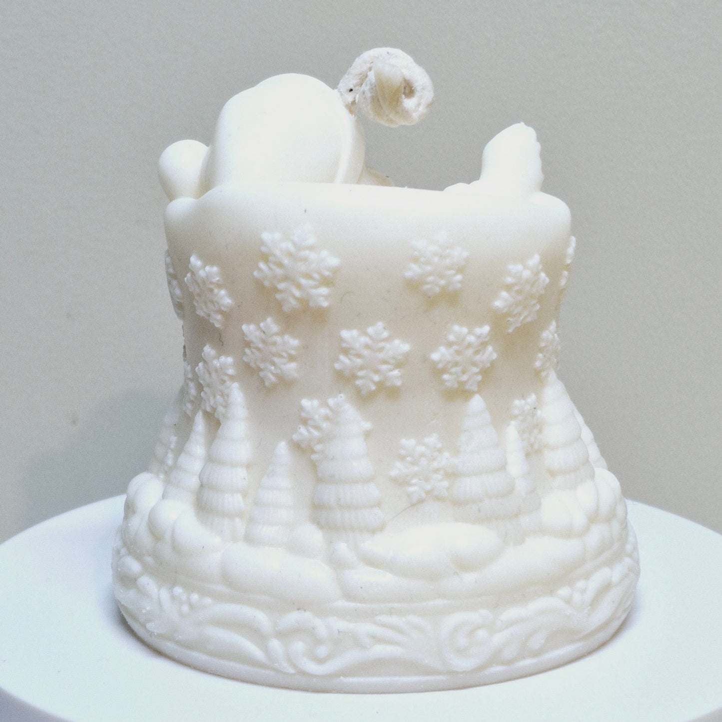 BOUGIE CLOCHE AVEC PERE NOËL