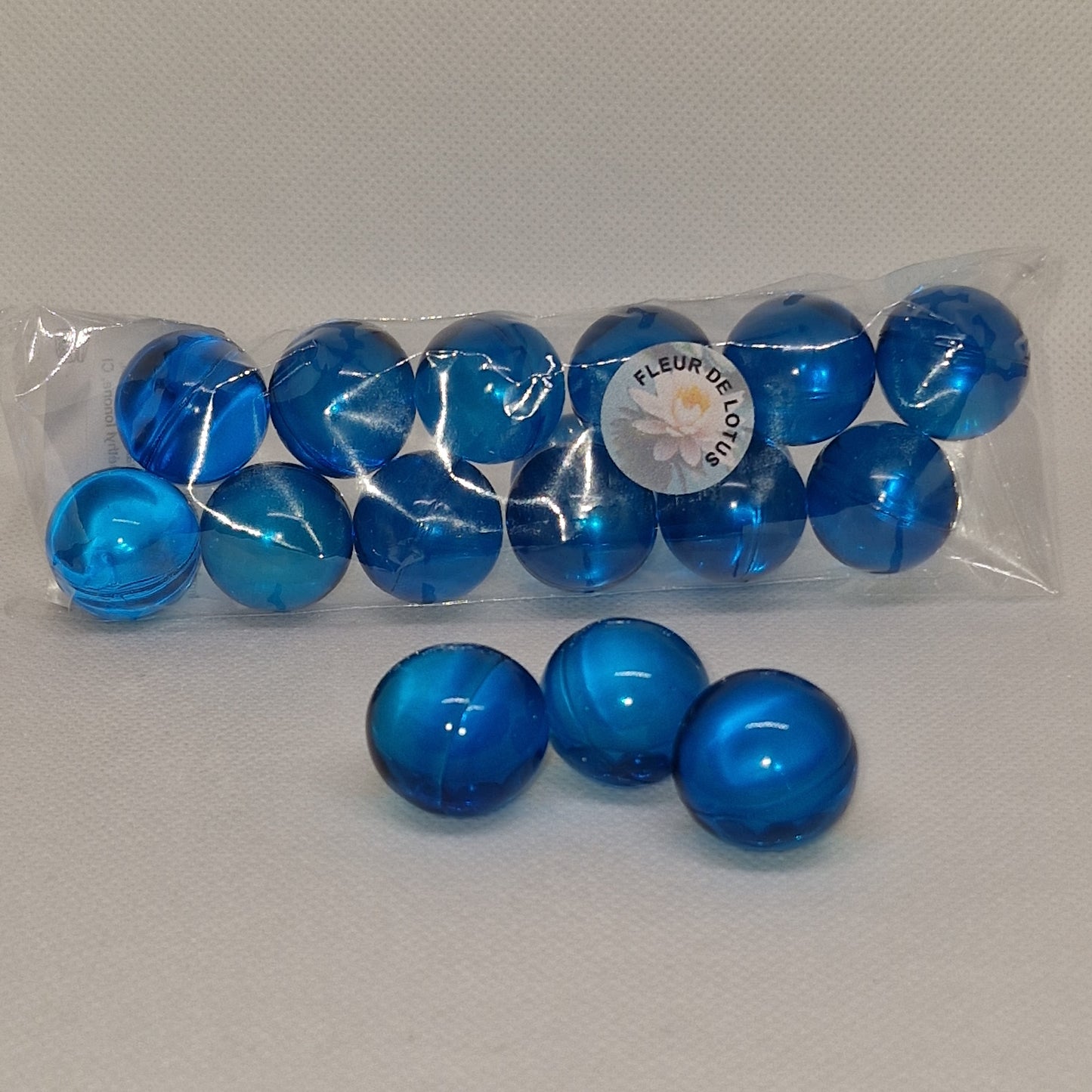 Perles de bain FLEUR DE LOTUS par 12