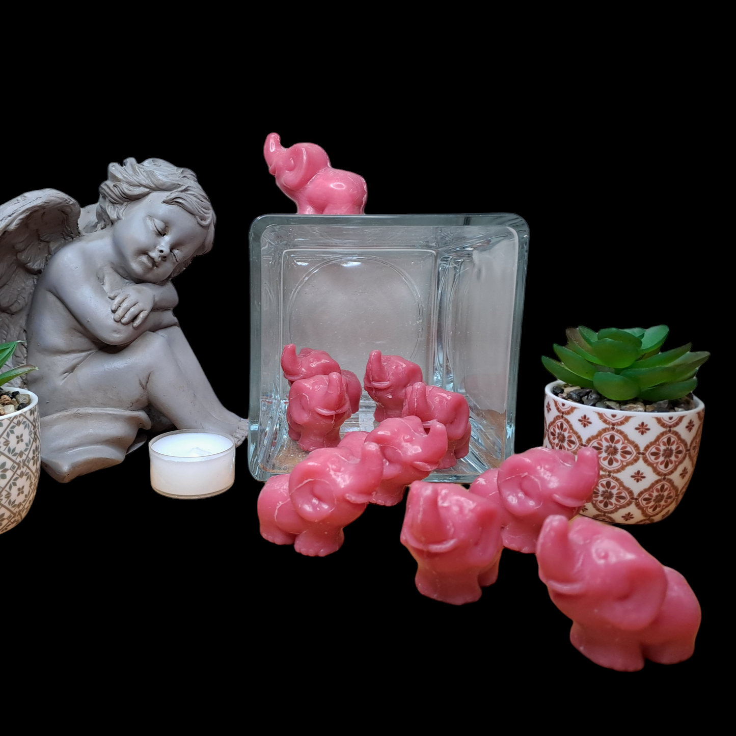 Éléphant ROSE