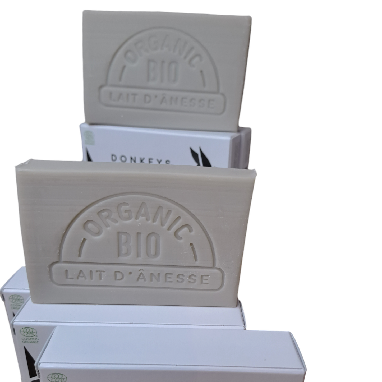 Savons certifiés BIO au lait d'ânesse parfum HUILE D'ARGAN