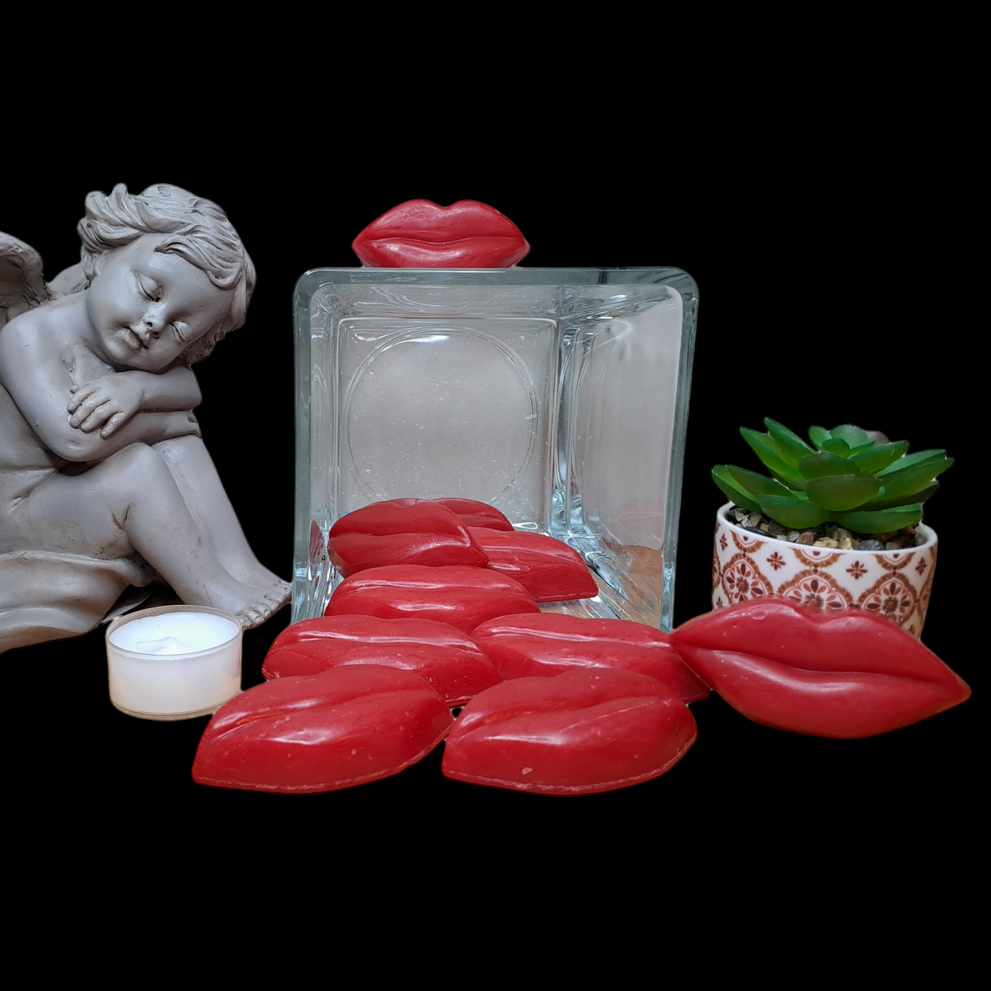 Lèvres rouges CERISE