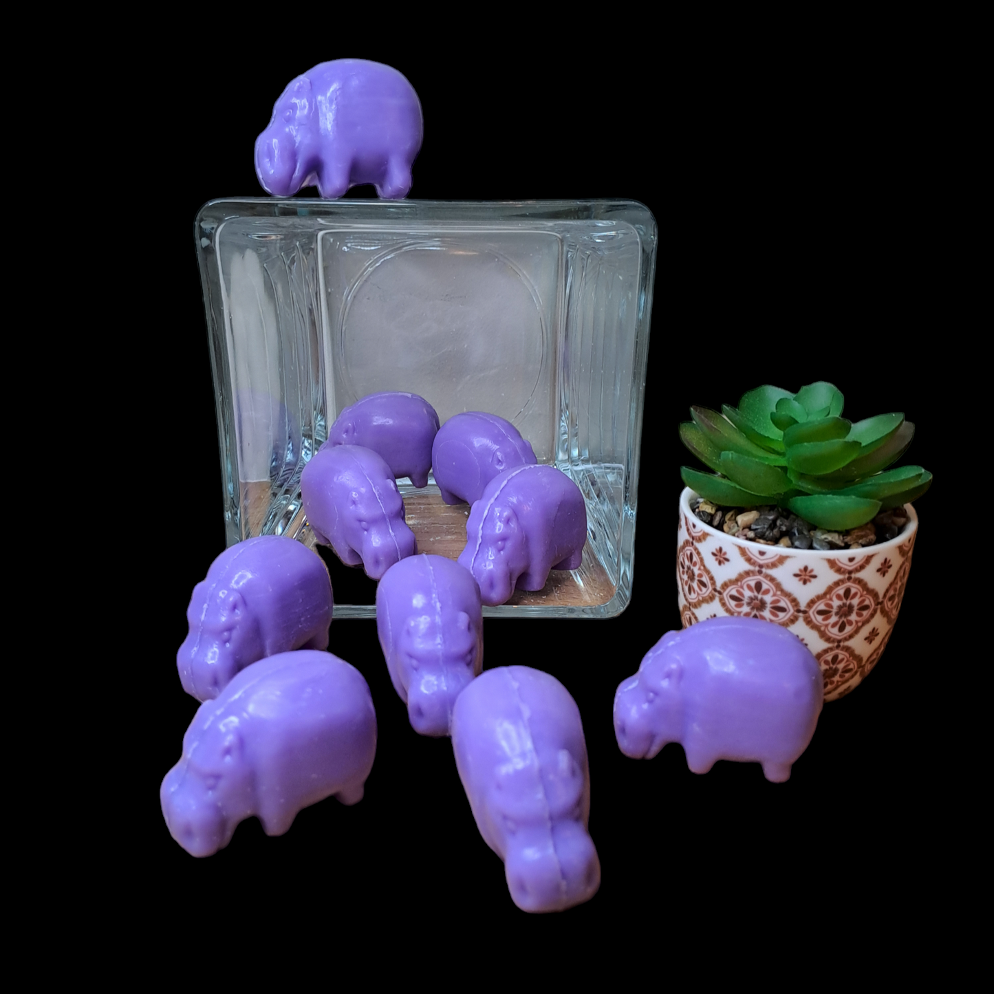Hippopotame LAVANDE