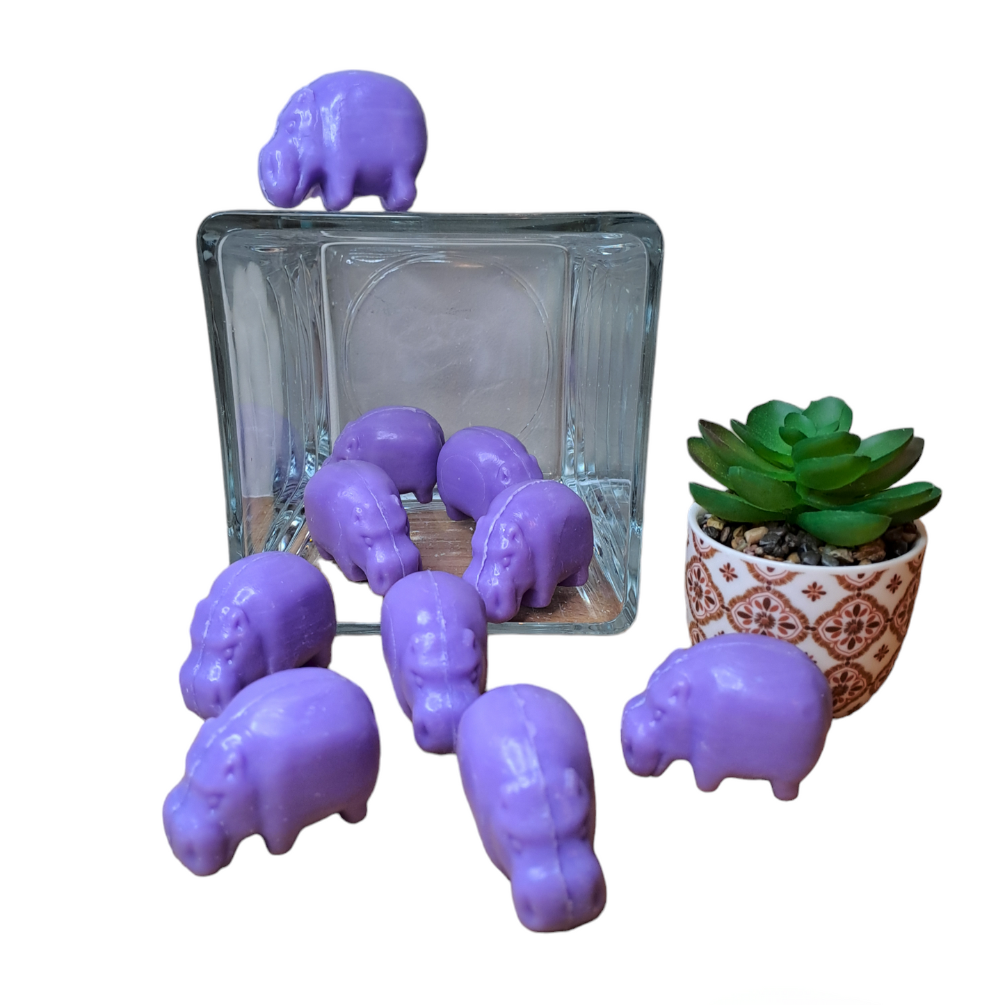 Hippopotame LAVANDE