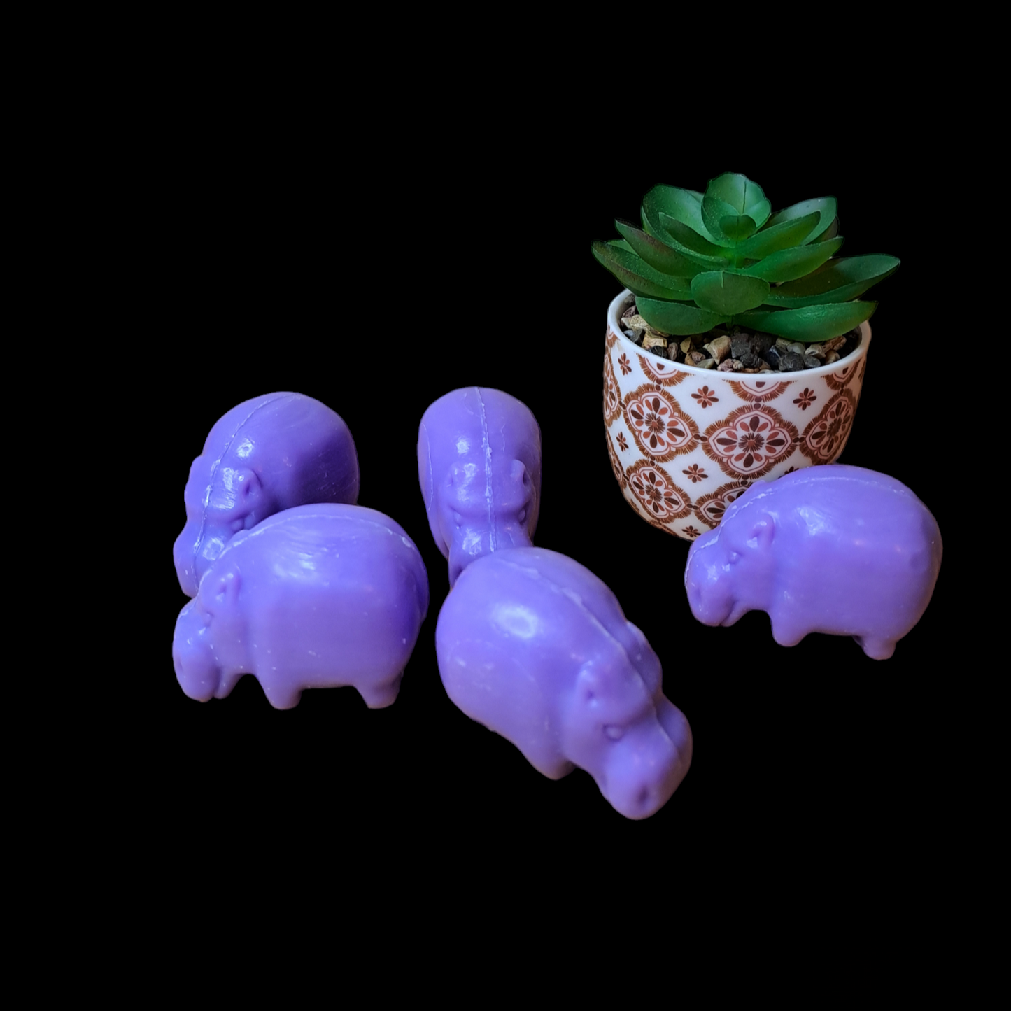 Hippopotame LAVANDE