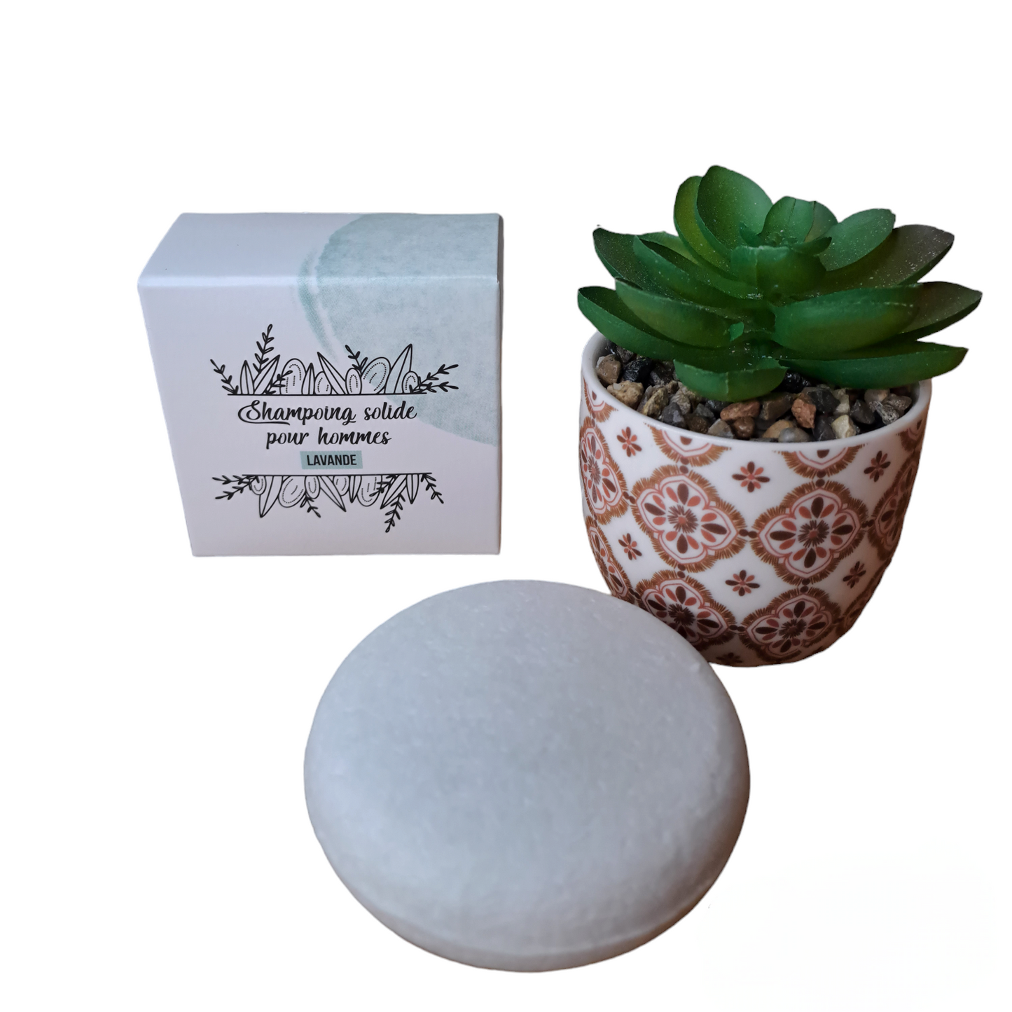Shampoing solide pour Hommes parfum LAVANDE