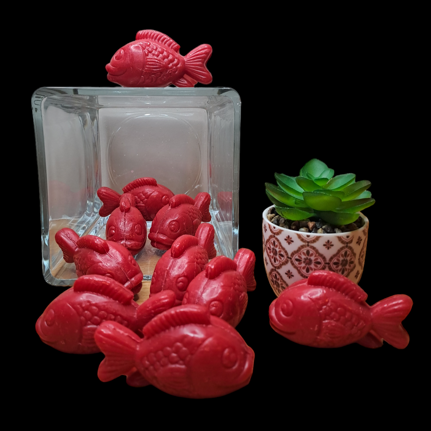 Poisson lune CERISE