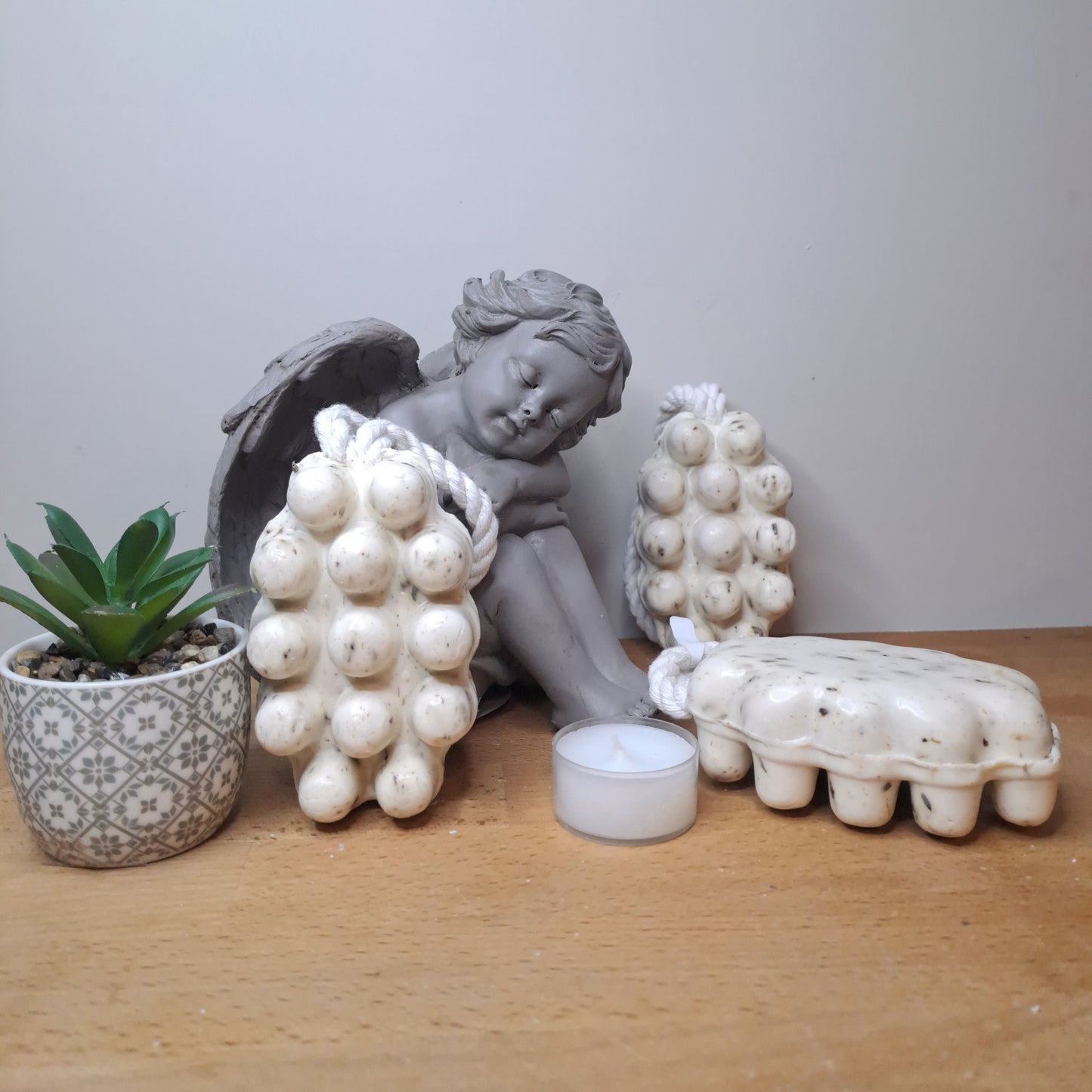 Savon massage exfoliant aux fleurs de lavande