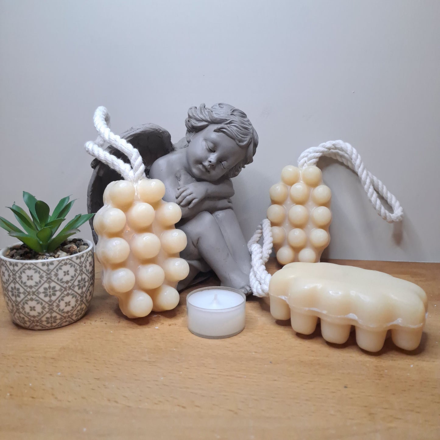 Savon massage monoï