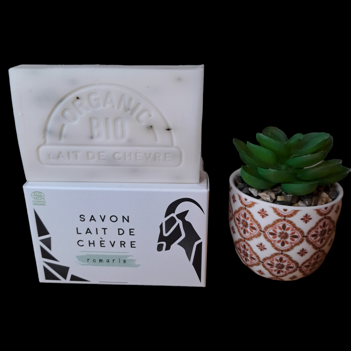 Savon lait de chèvre parfum ROMARIN