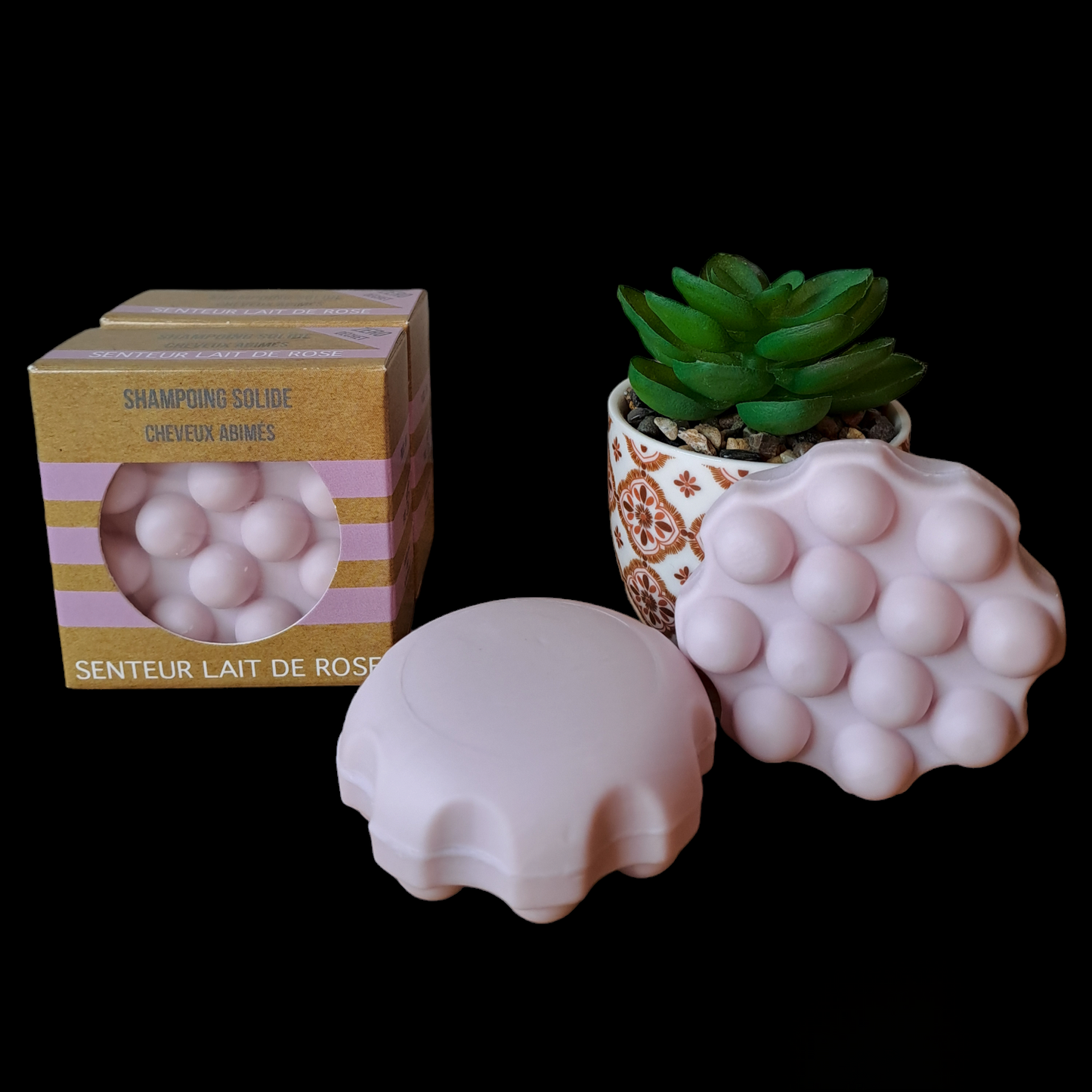 Cheveux abîmés parfum LAIT DE ROSE