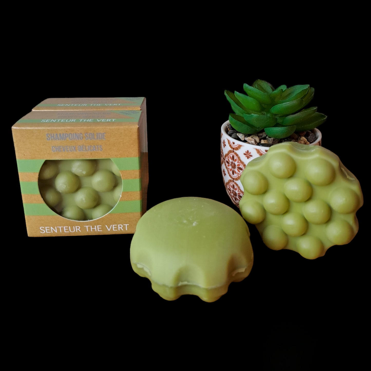Cheveux délicats parfum THÉ VERT
