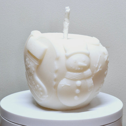 BOUGIE POMME DE NOËL