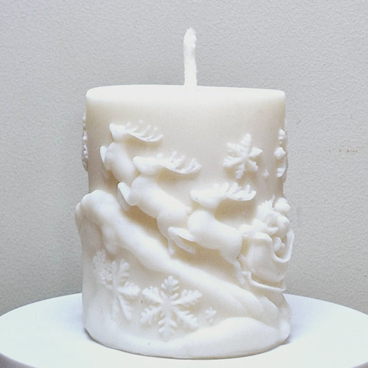 BOUGIE BALADE DU PERE NOËL