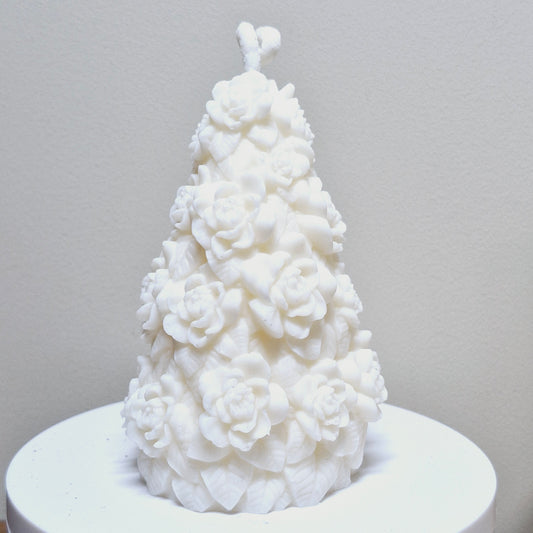 BOUGIE SAPIN DE ROSE