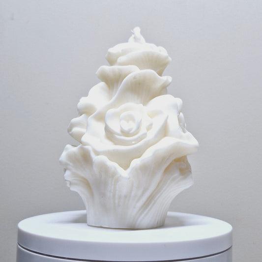BOUGIE BOUQUET DE ROSE