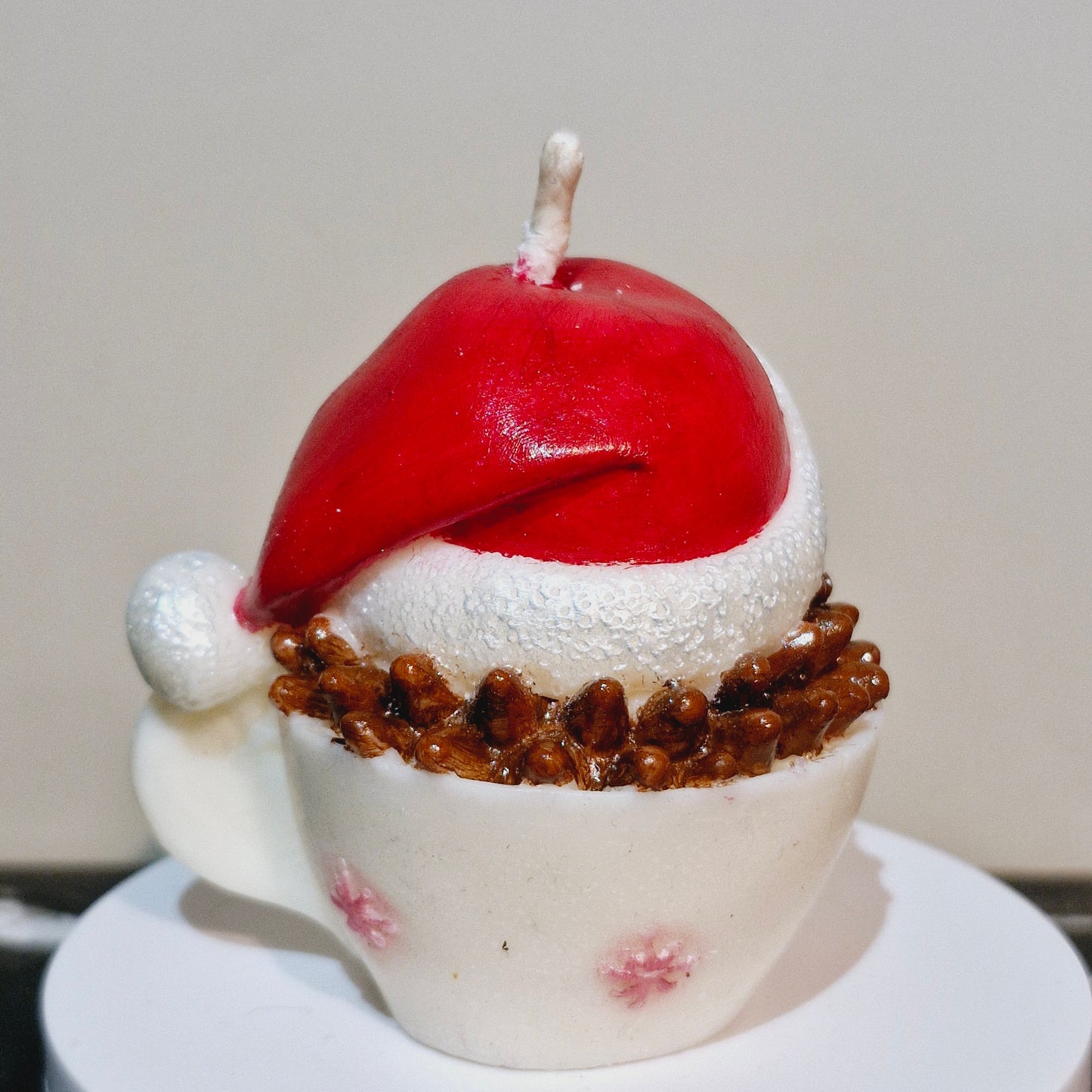 BOUGIE HÉRISSON DANS SA TASSE