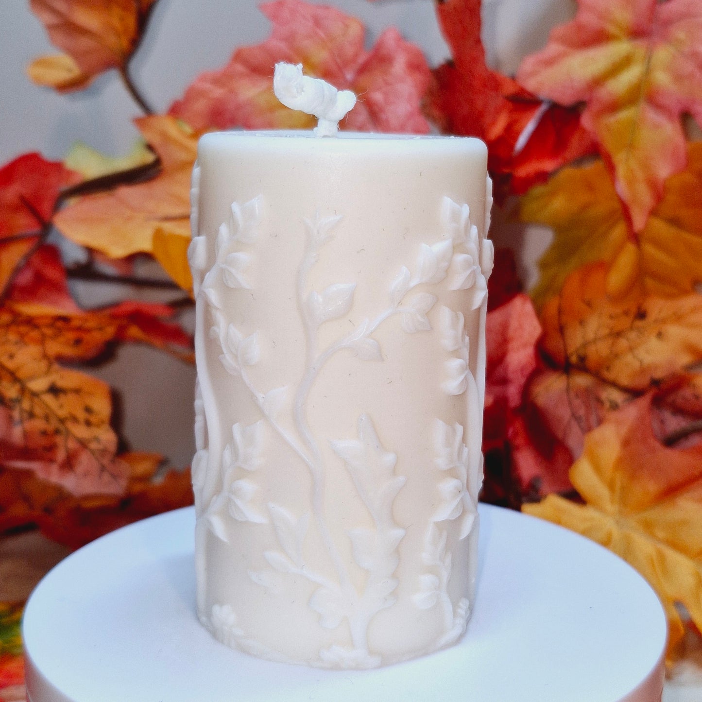 BOUGIE FAMILLE CHAT FLORAL