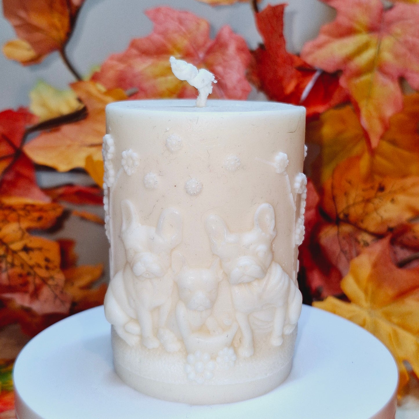 BOUGIE FAMILLE BOULDOGUE