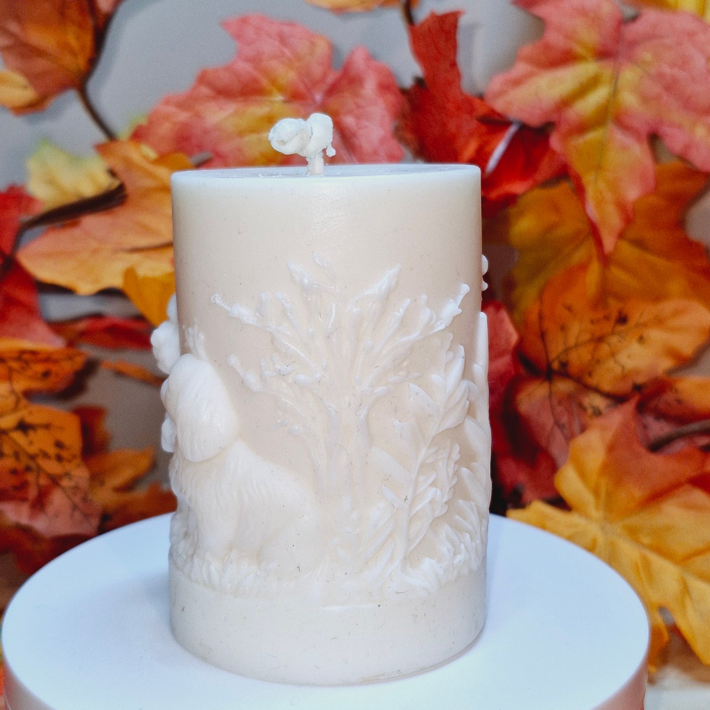 BOUGIE FAMILLE CHIEN