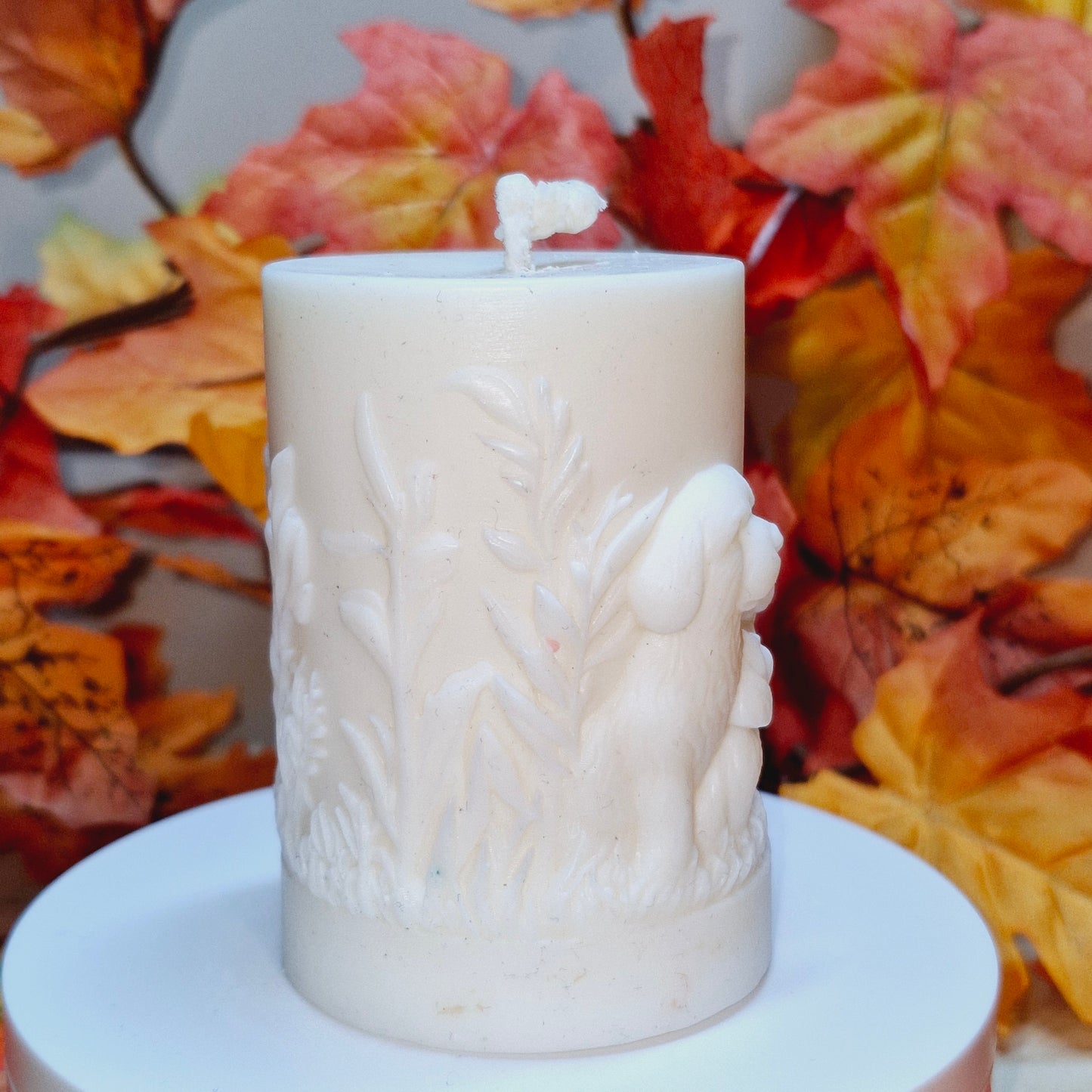 BOUGIE FAMILLE CHIEN