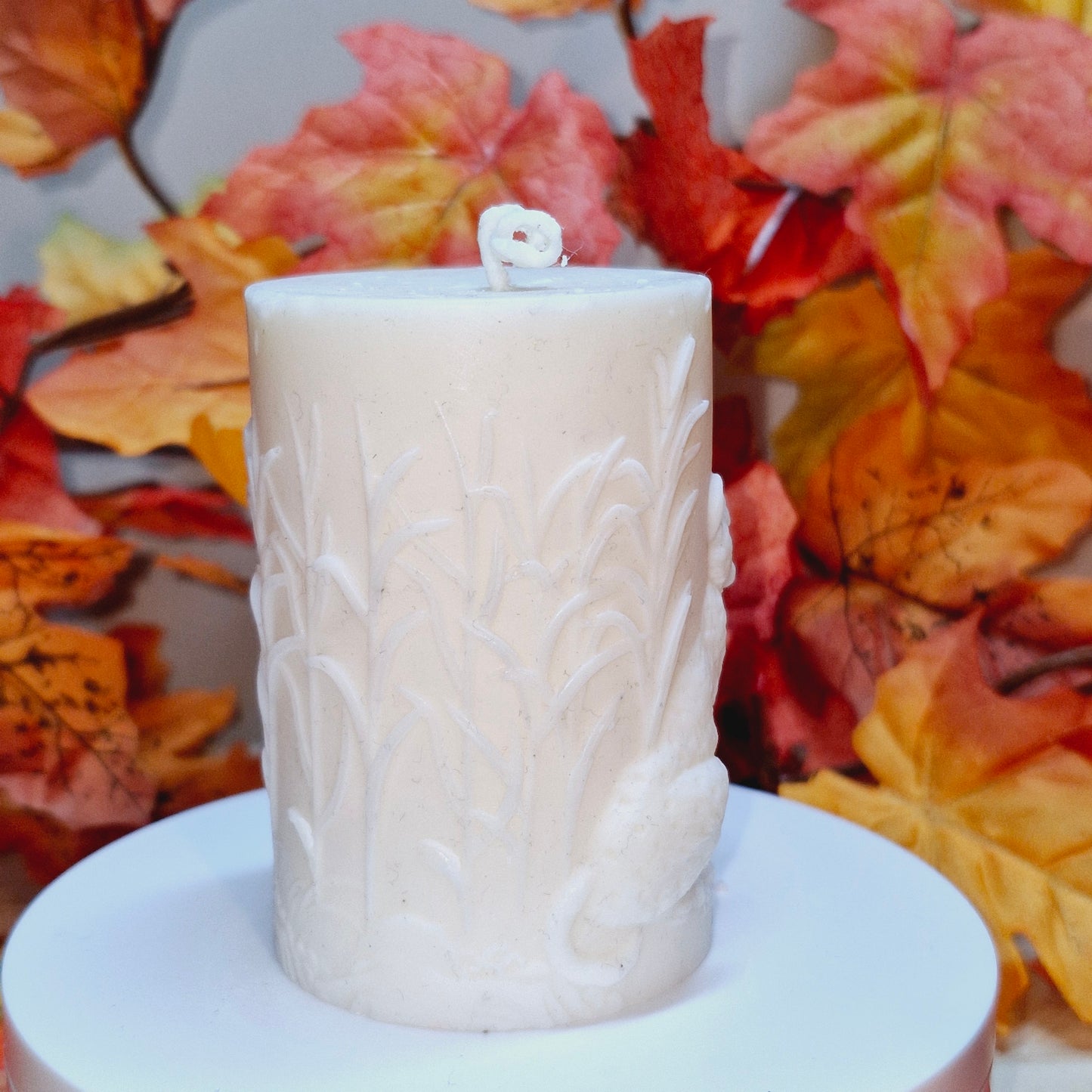 BOUGIE FAMILLE LÉOPARD