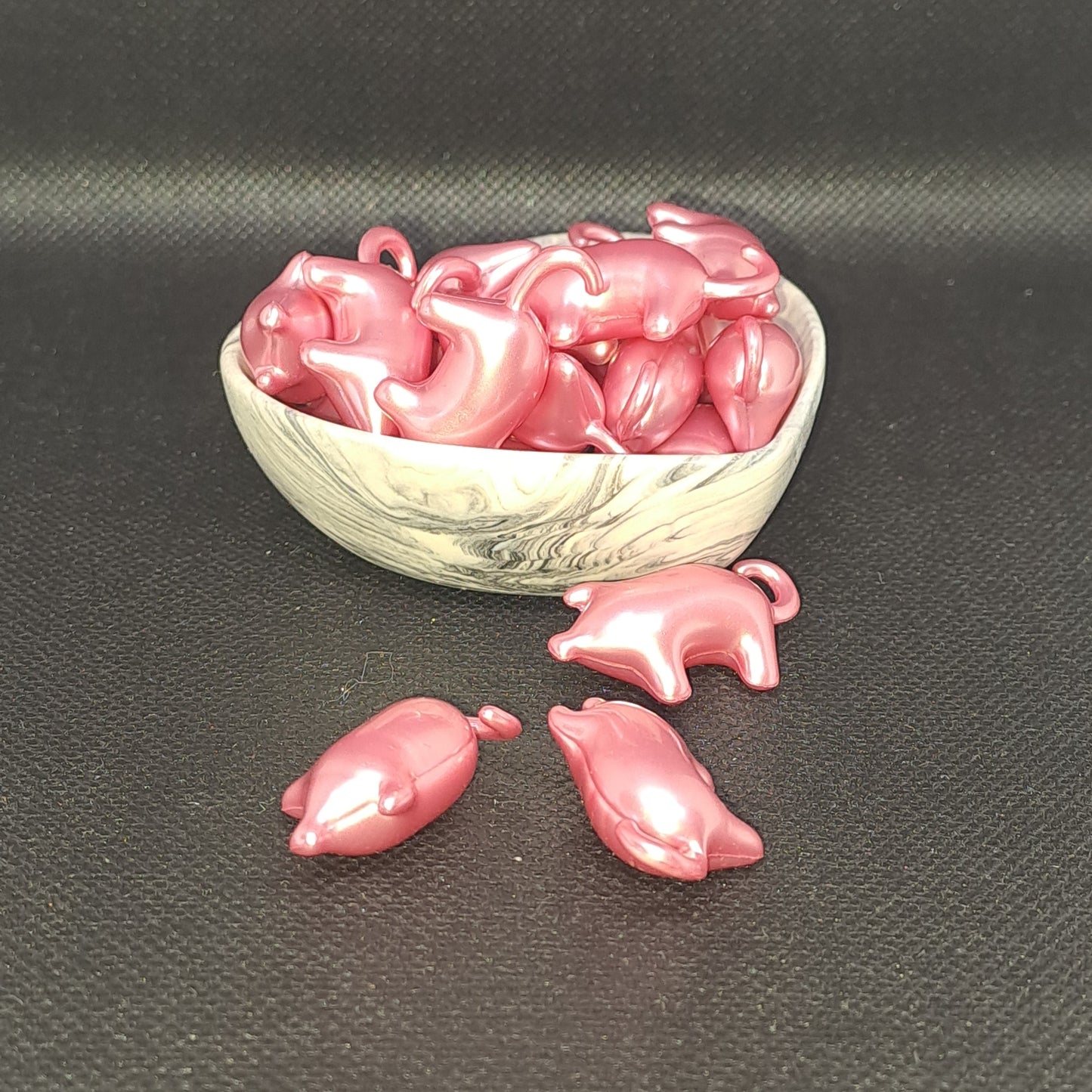 Perle de bain cochon ROSE